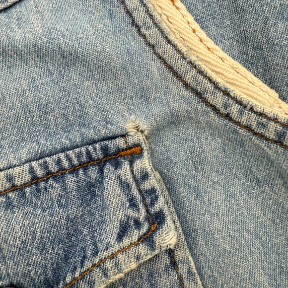 Vintage Circa USA Denim Western Snap Shirt Sleeveless Western Style Small - Picture 9 of 15